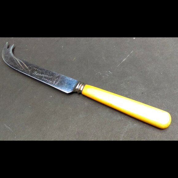 Vintage Wardonia Stainless Steel Cheese Server Knife 7-3/8" Thomas Ward & Sons - Picture 1 of 7